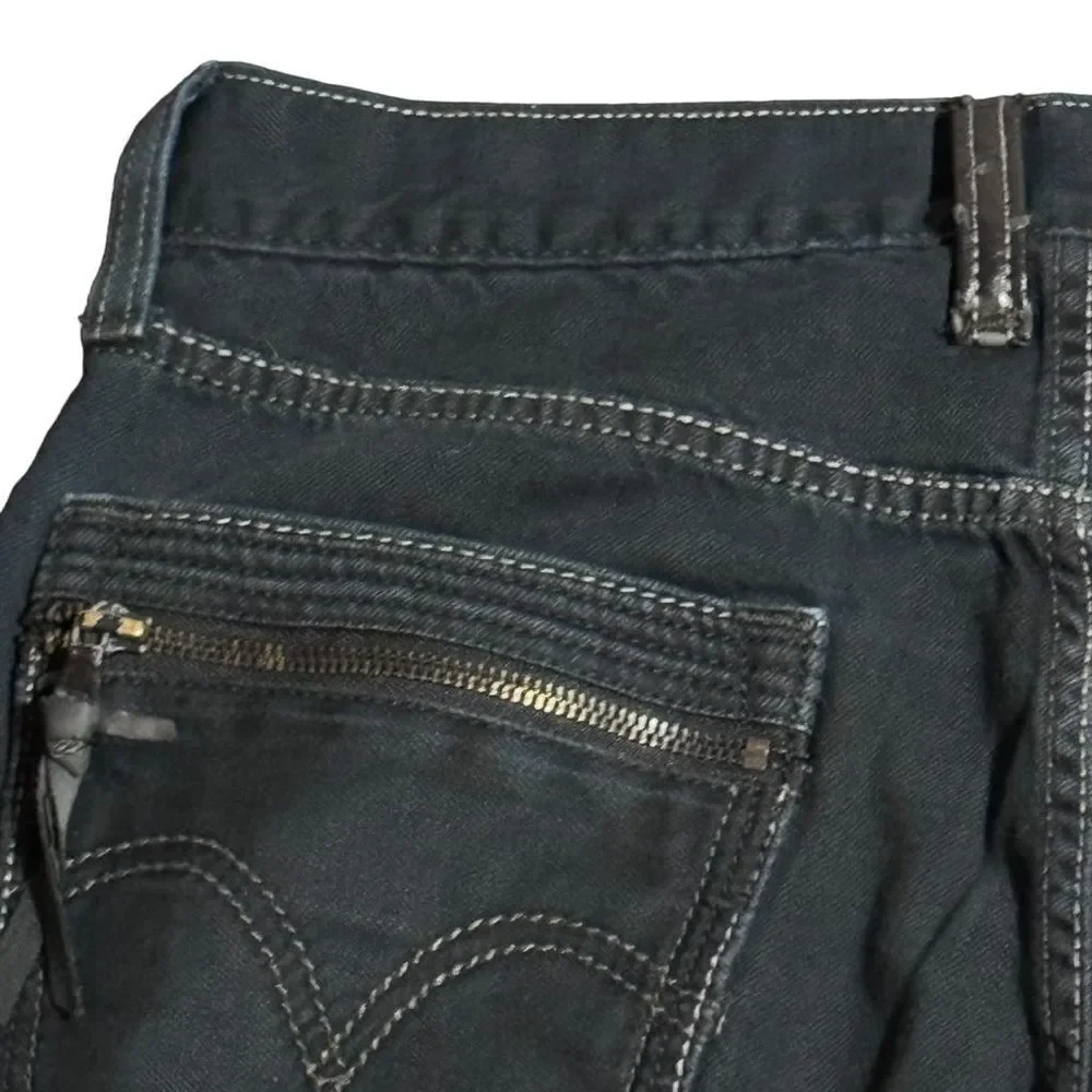 👖 Levi’s 514 Slim Straight Men’s Black‎ Jeans Size 32x32